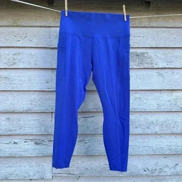 Nike DriFit Light Blue purple Leggings size XL - Picture 1 of 7